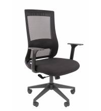 Кресло руководителя Chairman 500LT Россия ткань T черный/TW-01 черный Б/П