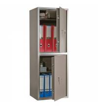 Сейф AIKO "ТМ-120/2Т", 1200х440х355 мм, 51 кг, 2 отделения, ключевые замки, трейзер, 2 полки